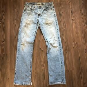 Men’s Distressed Levi Denim Jeans Size 32x34